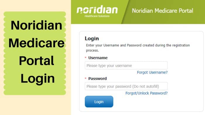 Noridian-Medicare-Portal-Login