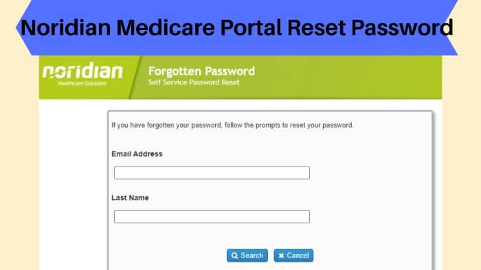 Noridian-Medicare-Portal-Reset-Password